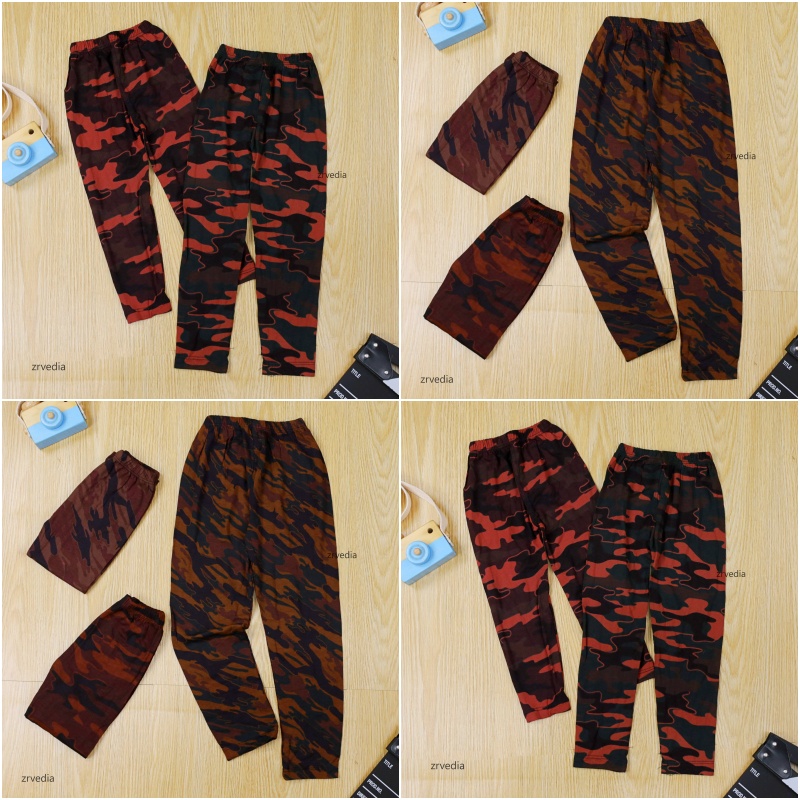 ARMY Pants uk 2-3 Tahun / Legging Panjang ABRI Anak Laki Perempuan Bawahan Celana Leging Adem Murah