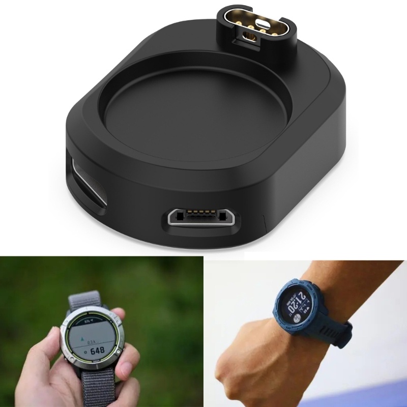 Zzz Charging Stand - Meja Smart Watch Stand Holder Charging Dock Station Untuk Garmin