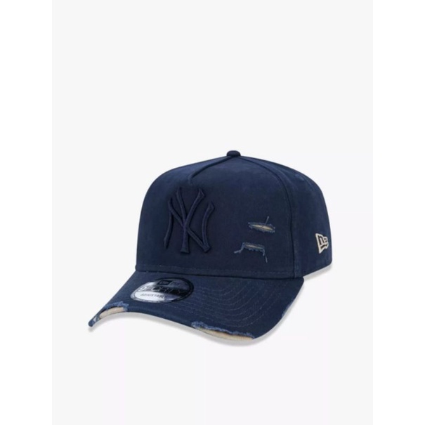Topi Cap New Era 940AF NY Yankee Cotton Damage - Navy