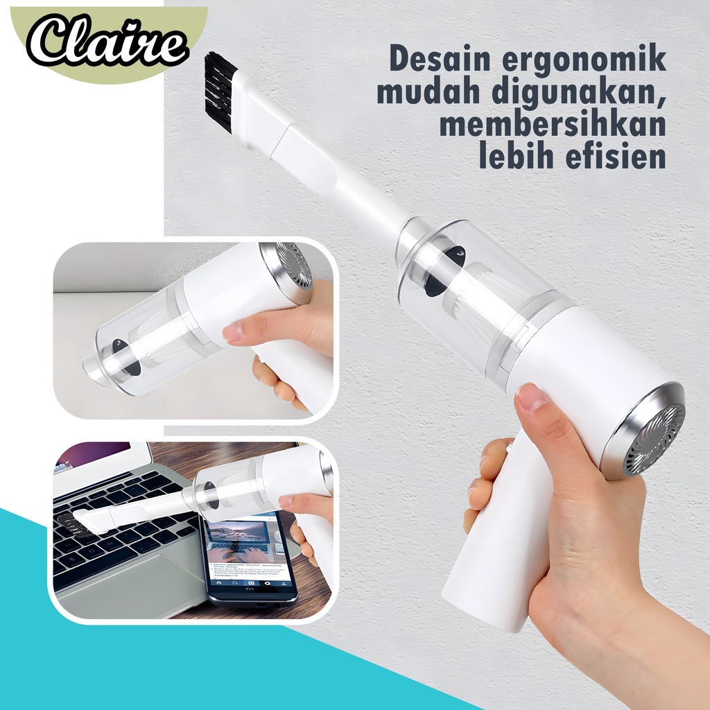 Vacuum Cleaner Portable Mini / Vakuum Penghisap Debu Mobil, Meja, Rumah A044