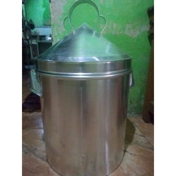 dandang nasi 10 kg aluminium 0.6 mm