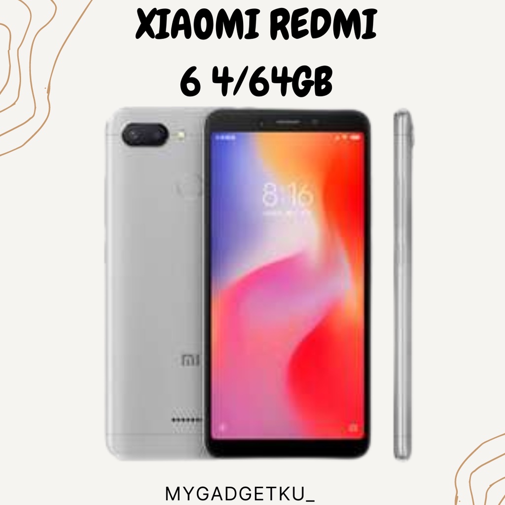 REDMI 4A RAM 2/16GB 2/32GB / REDMI 5A 3/32 / REDMI 6A 3/32 / REDMI NOTE 5A 4/64GB / REDMI 6 4/64GB GARANSI 1 TAHUN