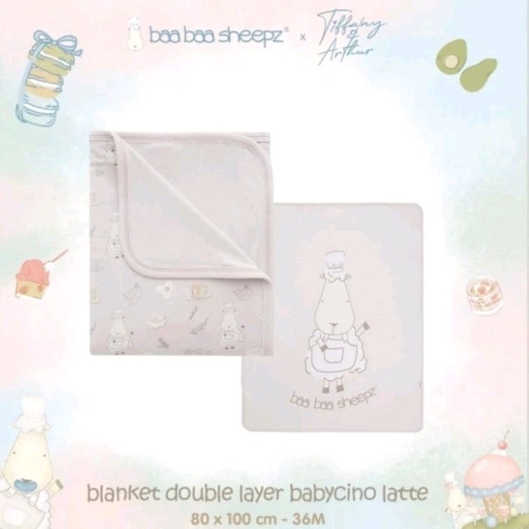 Baabaasheepz X Tiffany&amp;Arthur Double Layer Blanket Chef (0-36M)