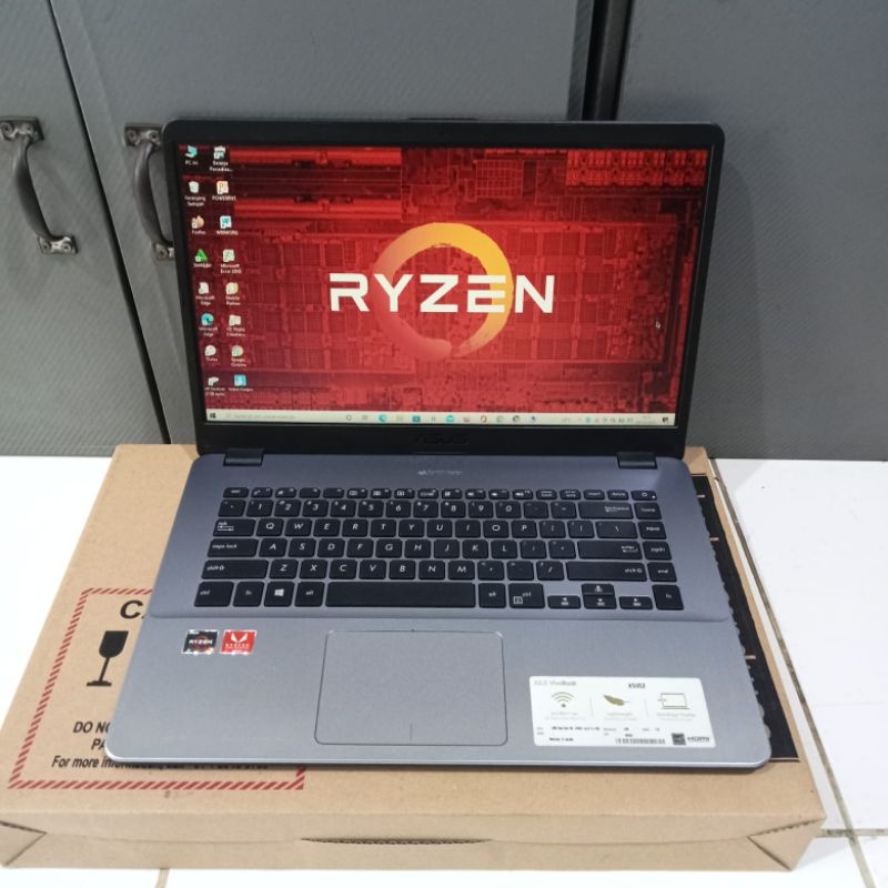 laptop Asus Vivoobook X505Z Amd ryzen 3-2200U Vga Amd radeon (TM) Vega 3 graphics