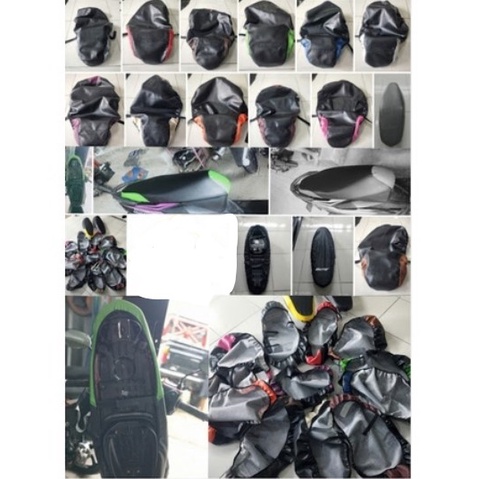 Sarung jok BEAT fi / new / street / pop / deluxe / Bungkus jok motor honda beat bisa langsung pasang