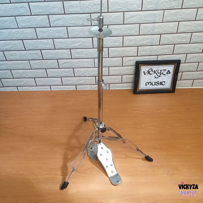 Paket Stand Hihat - HitHat - Hit Hat Plus Simbal Stainless Monel