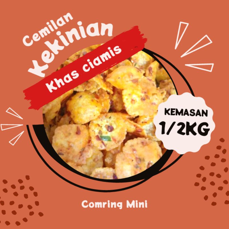 

Comring mini pedas 1/2 kg