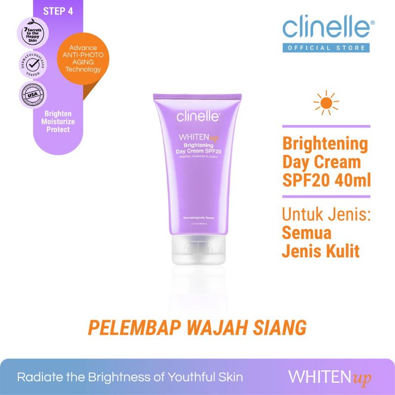 CLINELLE WhitenUp Brightening day Cream 40 ML