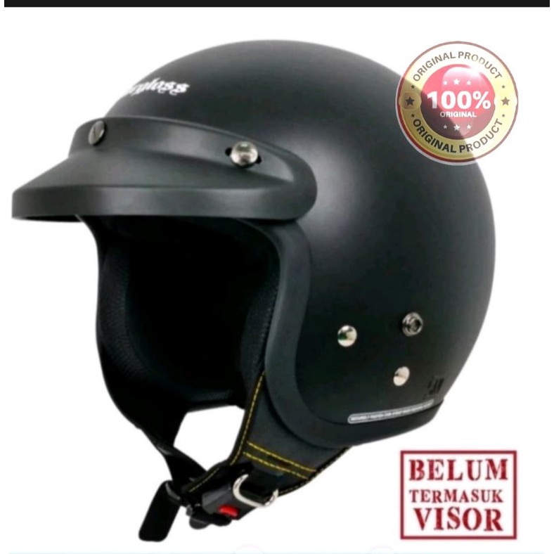 HELM CARGLOSS CFM HITAM DOFF ORIGINAL