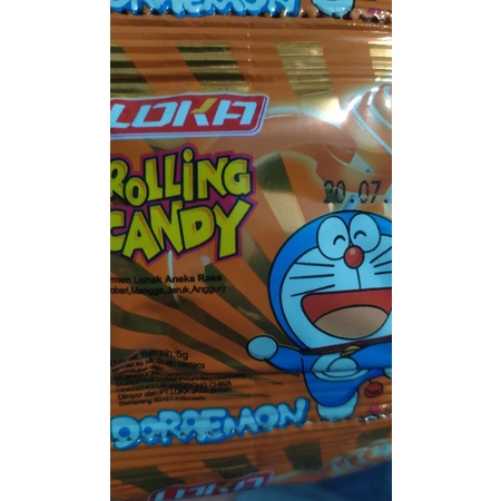 

Loka Rolling Candy Orange Renteng Isi 10 Bungkus