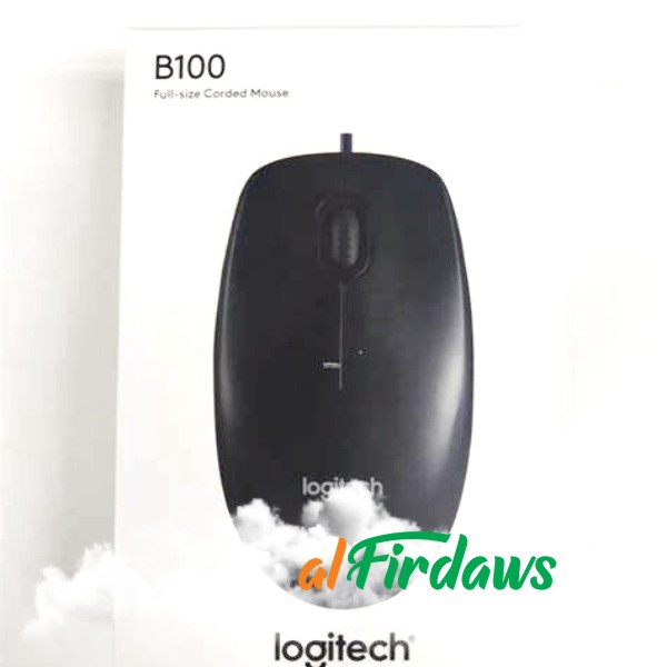 Mouse Logitech B100 Mouse Gaming tanpa Macro
