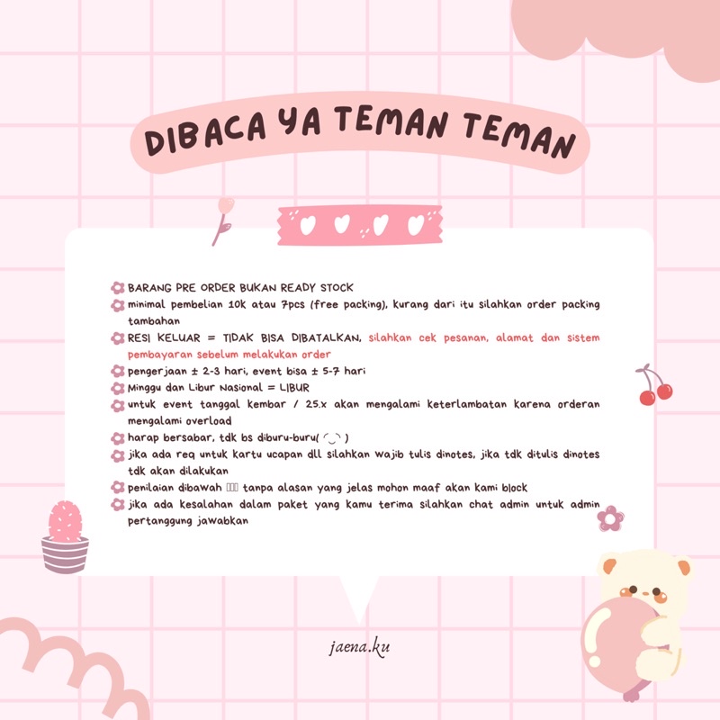 [NCT DREAM] PHOTOCARD CANDY NCT DREAM ‼️BACA DESKRIPSI‼️