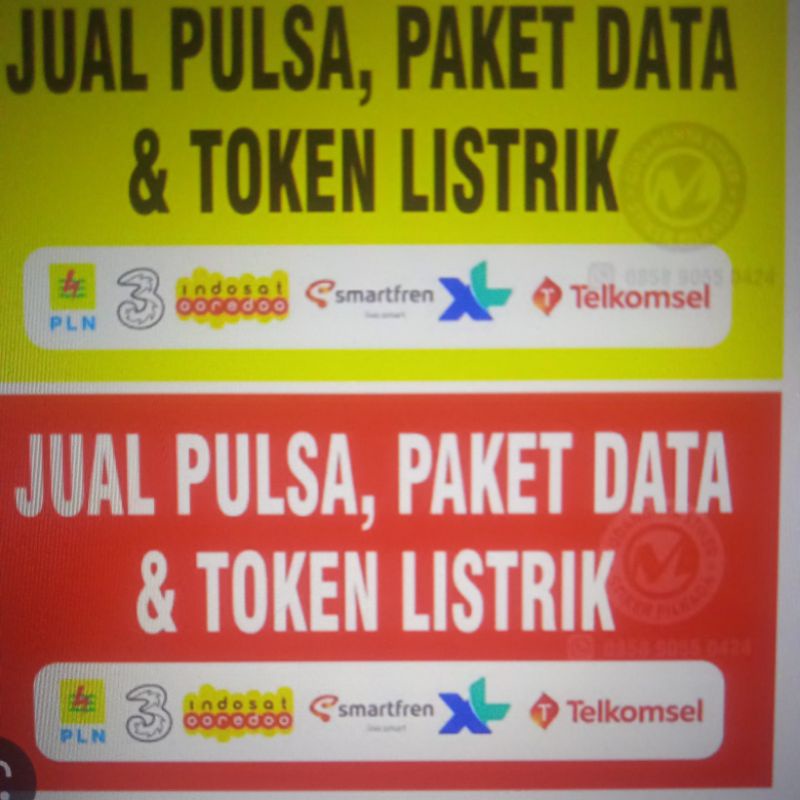 pulsa all operator dan token listrik