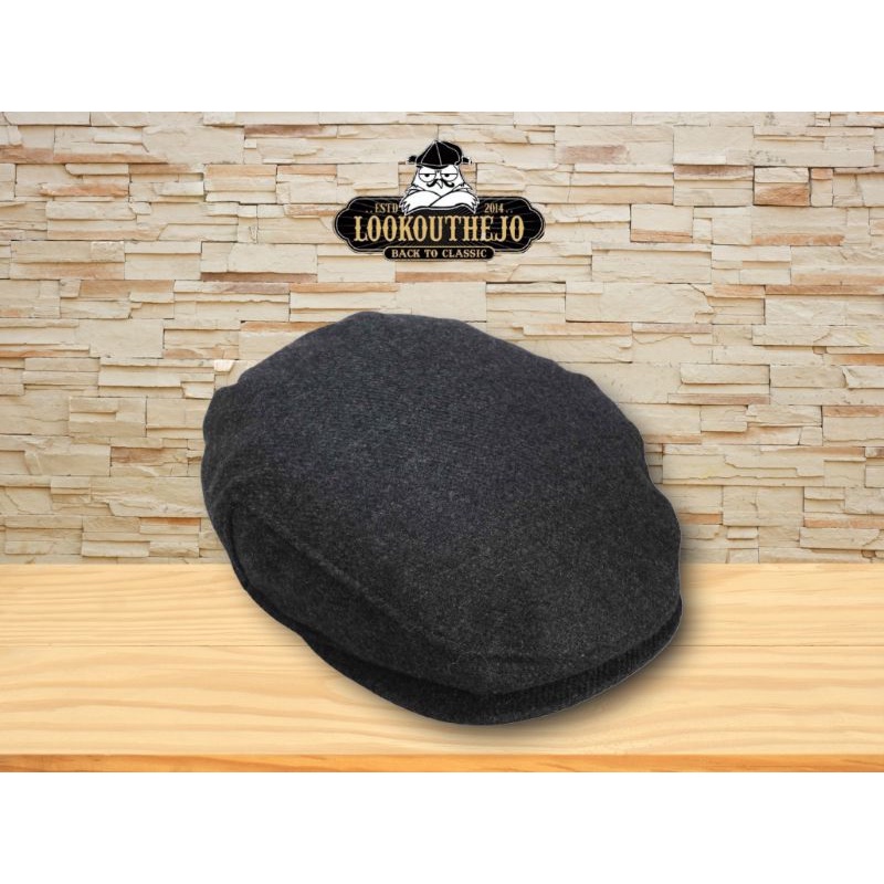 TOPI CLASSIC PELUKIS FLAT CAP WOOL ORIGINAL LOOKOUTHEJO