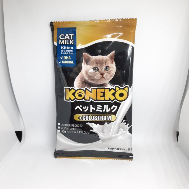 Susu Anak Kucing Koneko / Susu Kucing / Susu Bayi Kucing