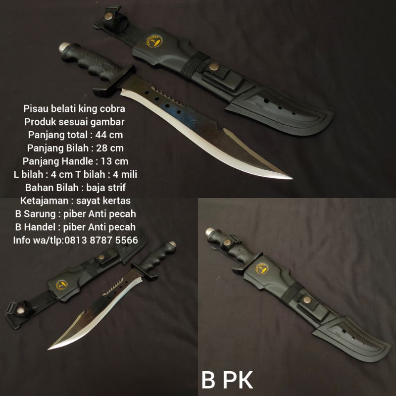 COD  Pisau Rambo Baja Asli Original / pisau komando original / pisau survival / produk terlaris pisa