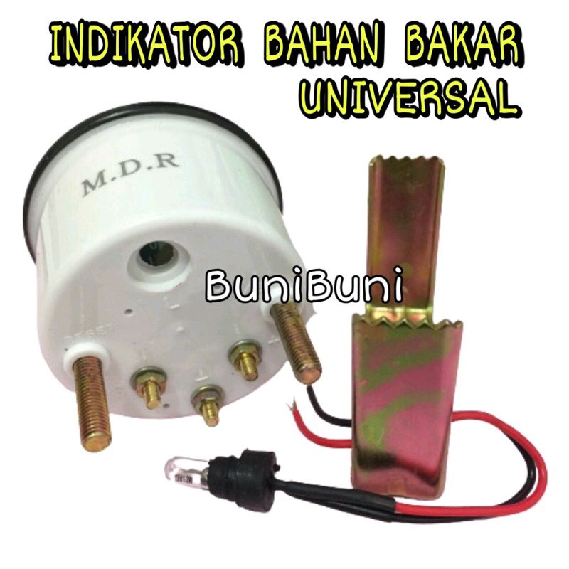 Ampere Meter Minyak Bensin / Fuel Meter Untuk Indikator Bahan Bakar Mobil / Motor &amp; Mesin Universal High Quality