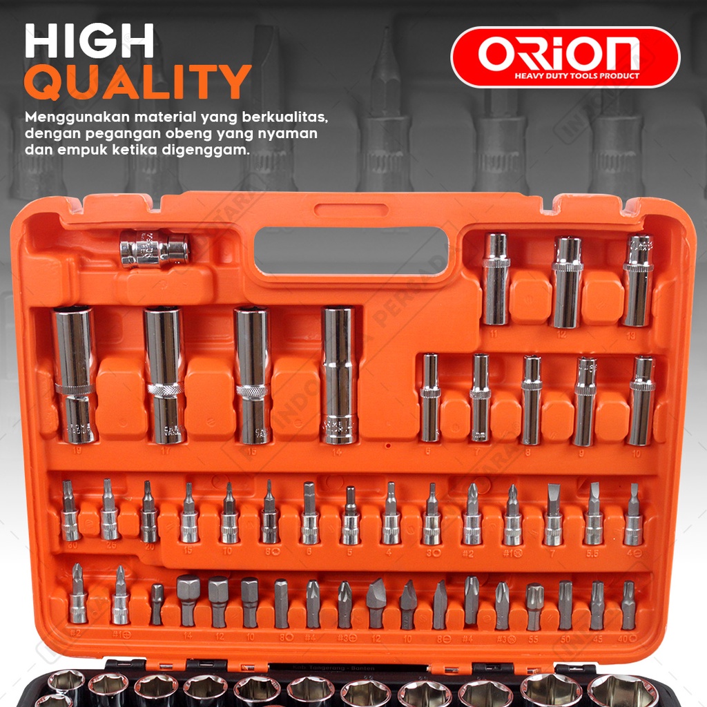 Hand Toolset / Tool Kit Set / Toolkit Toolbox Orion - TR006-7