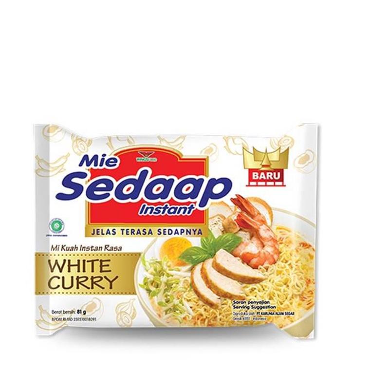 

㍻ Sedaap Mi Instan Kuah White Curry 81 gr x 5 ⏎