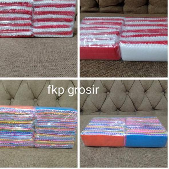 

ORTG-70 GROSIR PER 12PCS - KERTAS KREP POTONG MERAH PUTIH / HUT RI / DIRGAHAYU RI/ KREP POTONG MIX WARNA Tren Today