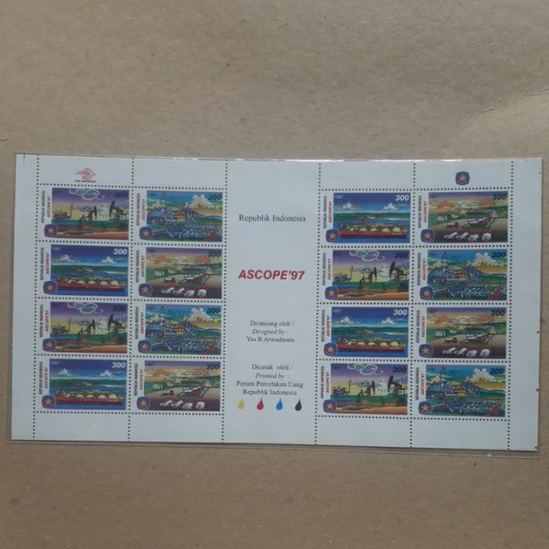 

Perangko 1997 Ascope 97 sheet 16 prangko