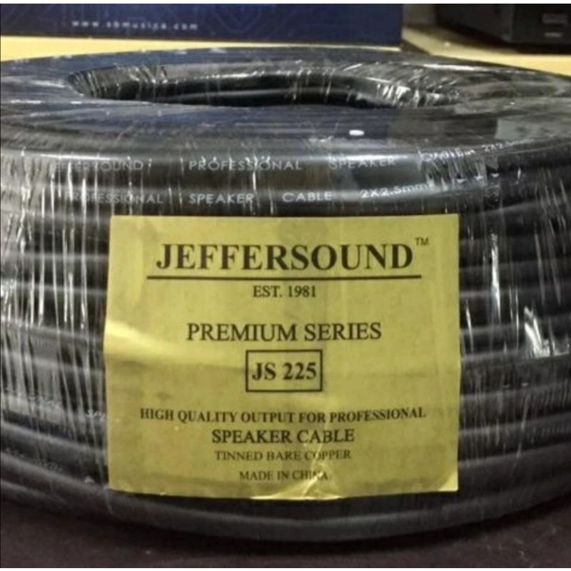 kabel speaker jeffersound JS 225 / Jeffersound 2x2.5 / Jeffersound x2,5 Original Per Roll