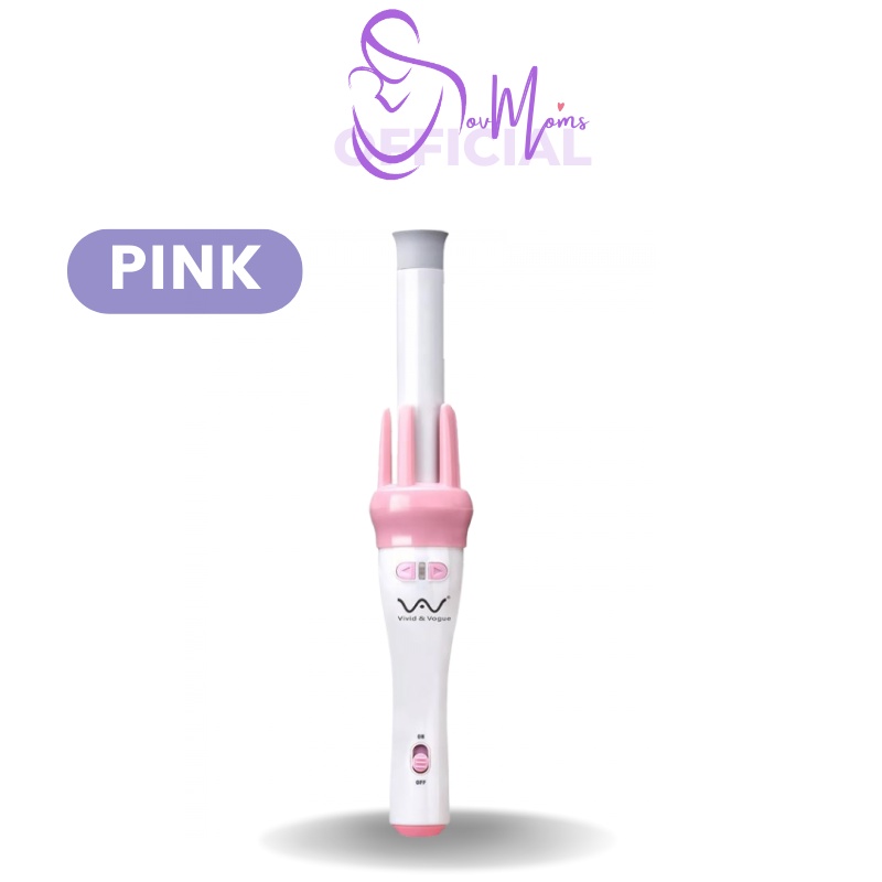 Catokan Cury Rambut Otomatis Alat Kecantikan Catok Rambut Pengeriting Rambut Automatic Catokan keriting Catok Magic Hair Curler Vivido Vogue 4 in 1 Original Premium Terbaru Terlaris Termurah
