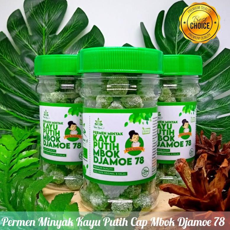 

[PRODUK 87FR0] Permen Minyak Kayu Putih Cap Mbok Djamoe 78 Kualitas Premium 0CE