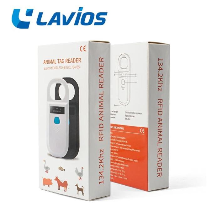 Animal microchip Reader FDX-B 134.2Khz RFID animal Tag Reader