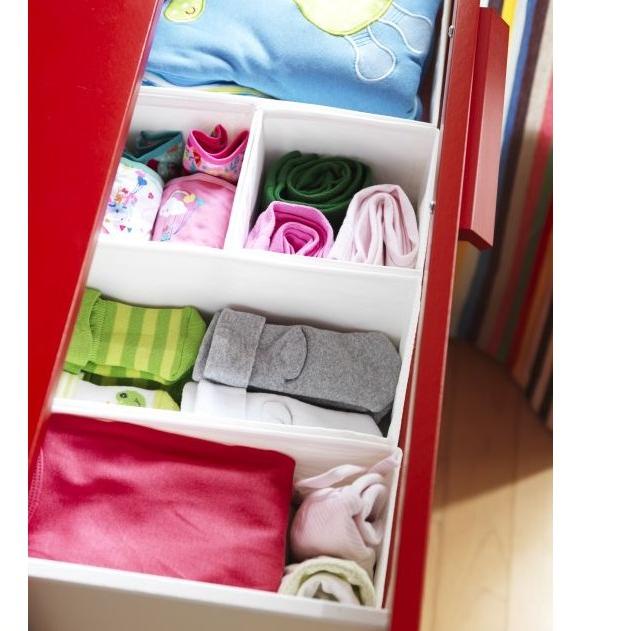 Sekat Laci Set isi 6pcs Drawer Organizer Box Tempat Aksesoris Lemari Pakaian Bayi