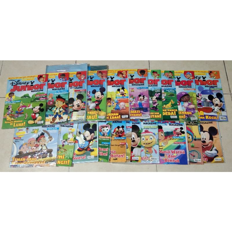 Majalah Disney Junior Magazine-Playhouse Disney Bilingual