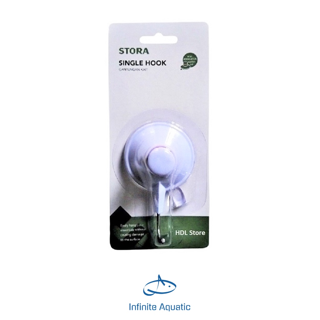 Hook Lampu Tanning Arwana Krisbow Stainless Steel Hook (per buah)
