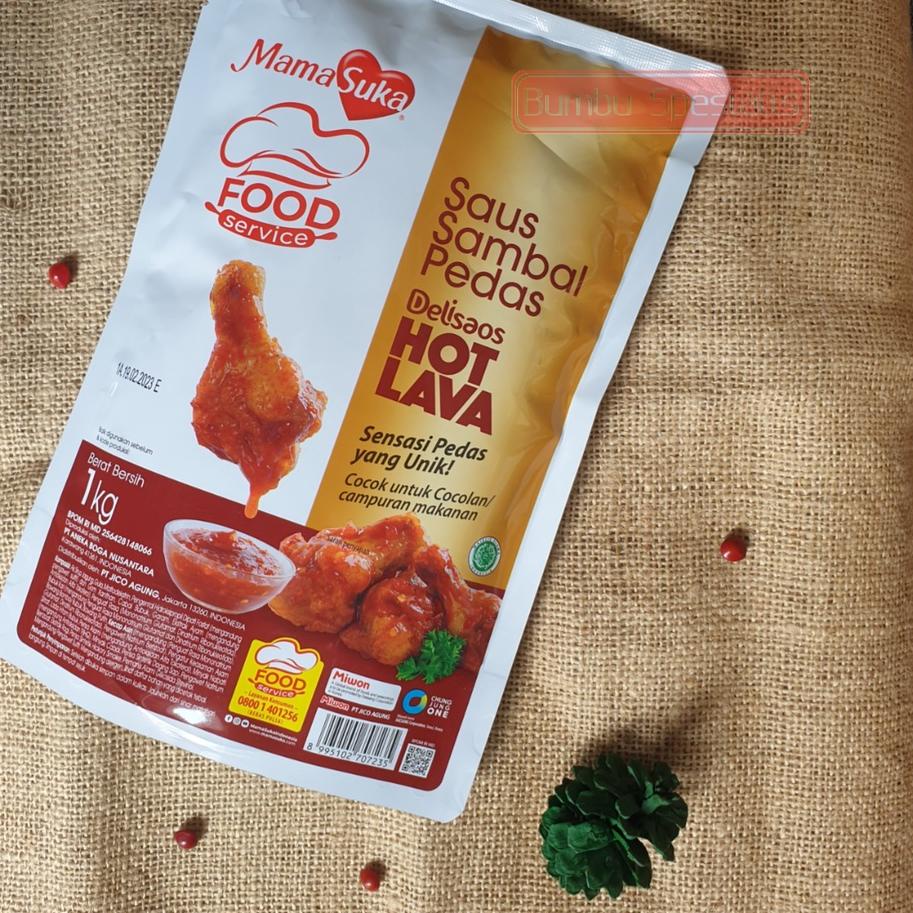 

12.12 Flash Sale Mamasuka Delisaos Hot Lava 1 kg 