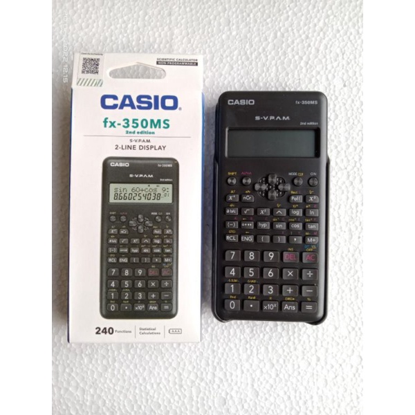 

KALKULATOR SCIENTIFIC CASIO FX 350 MS