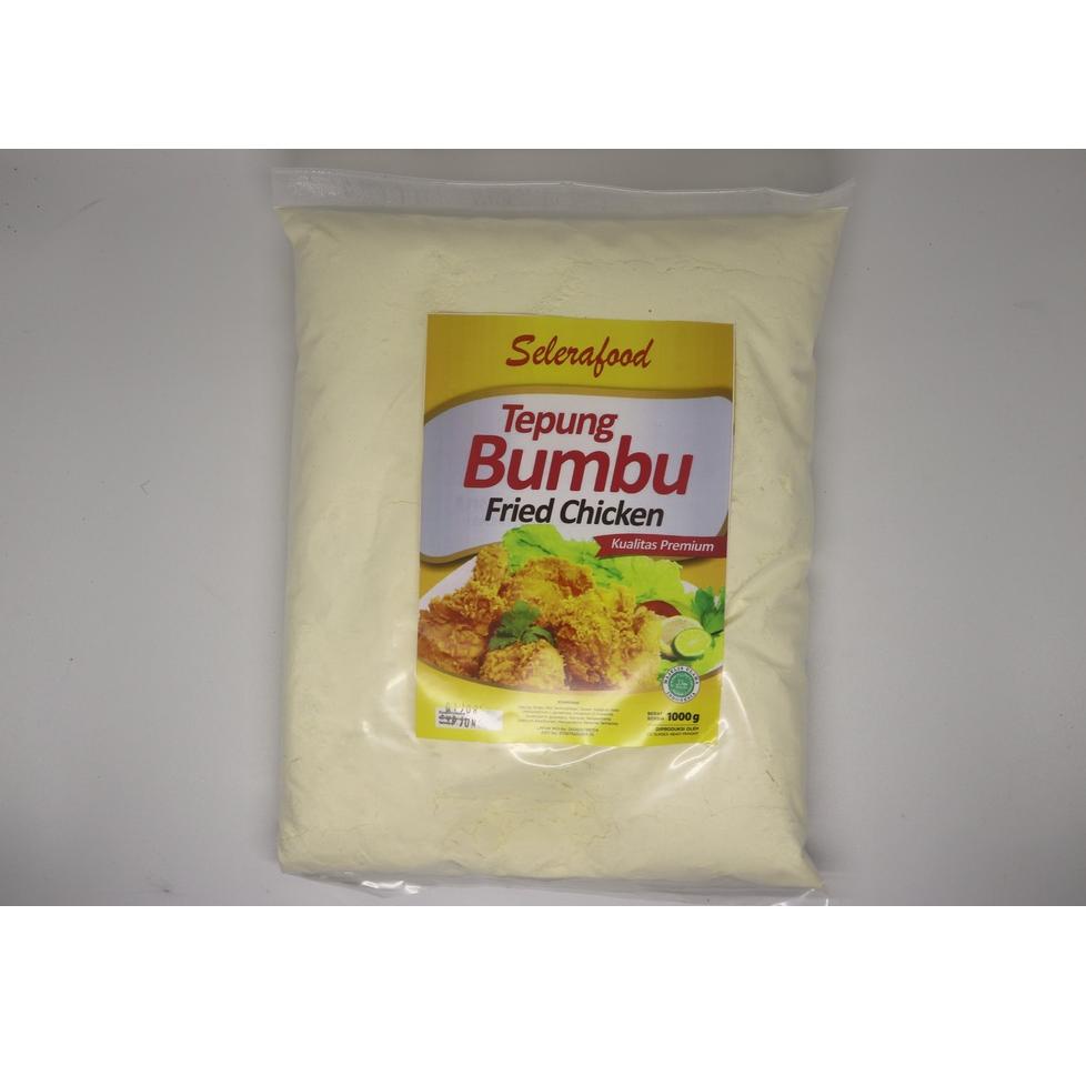

➚Ready Tepung Bumbu Fried Chicken Premium Berat 1Kg merk Selerafood 35 ➚