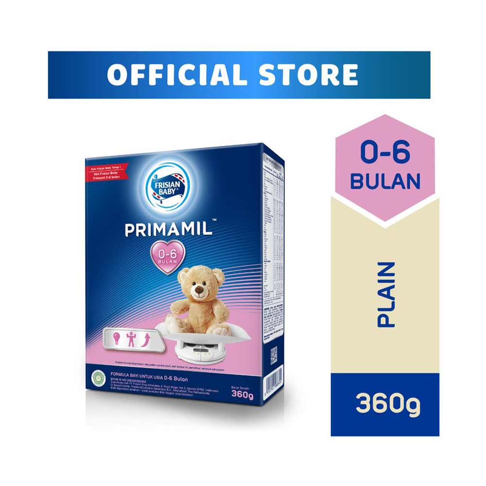 Frisian Baby Susu Bubuk Formula Bayi 0 - 6 Bulan 360 Gram