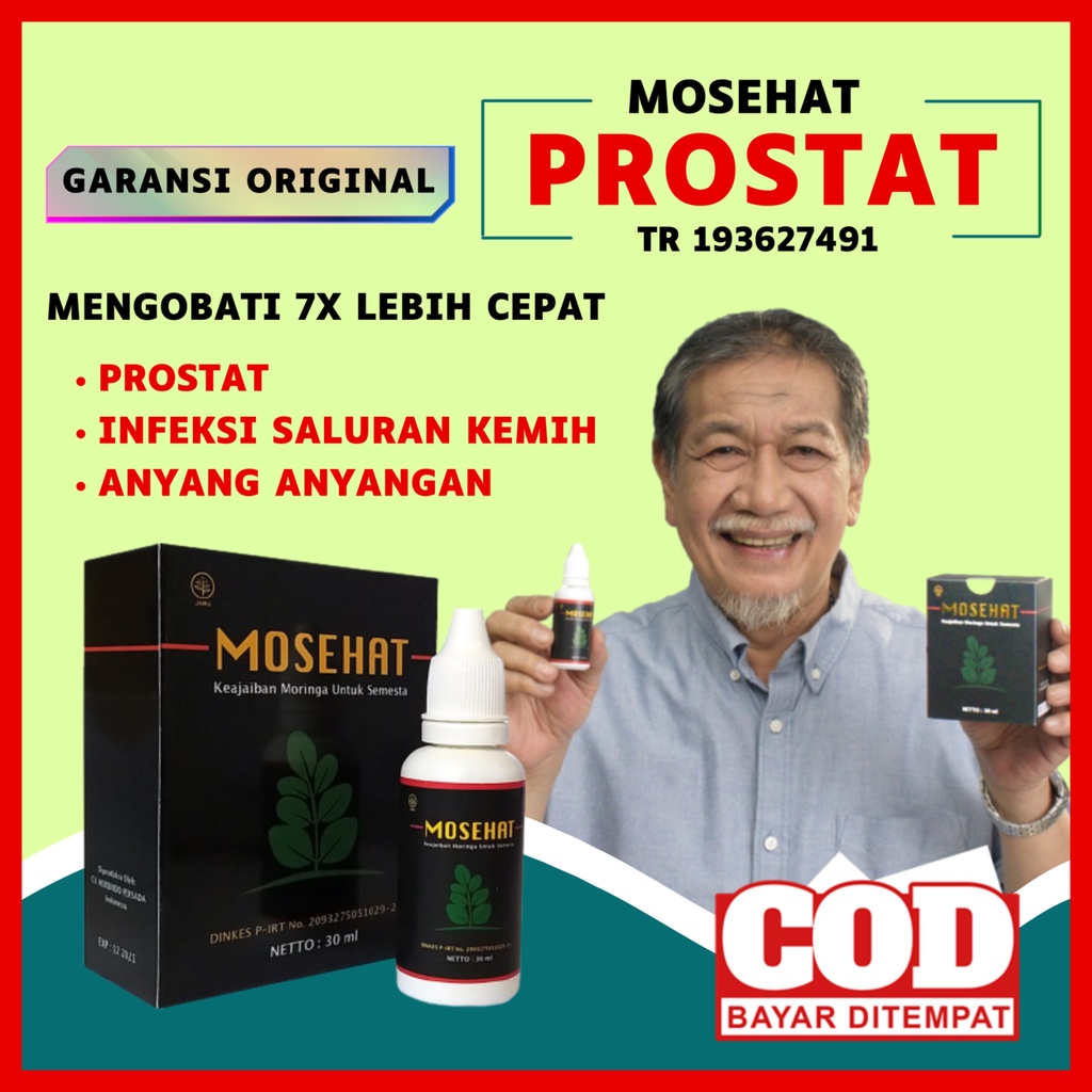 MOSEHAT Obat Prostat Paling Ampuh Original 30 ML