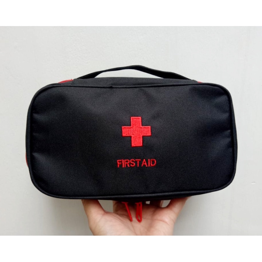 TAS P3K (BISA COD) IMPOR VC / TAS OBAT / MEDICINE BAG / FIRST AID POUCH / KOTAK OBAT / POUCH P3K