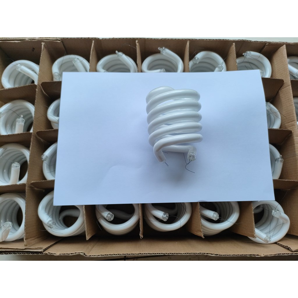 Kaca Lampu Spiral 52 watt Keong Triband Ulir 52w + Bubble Wrap