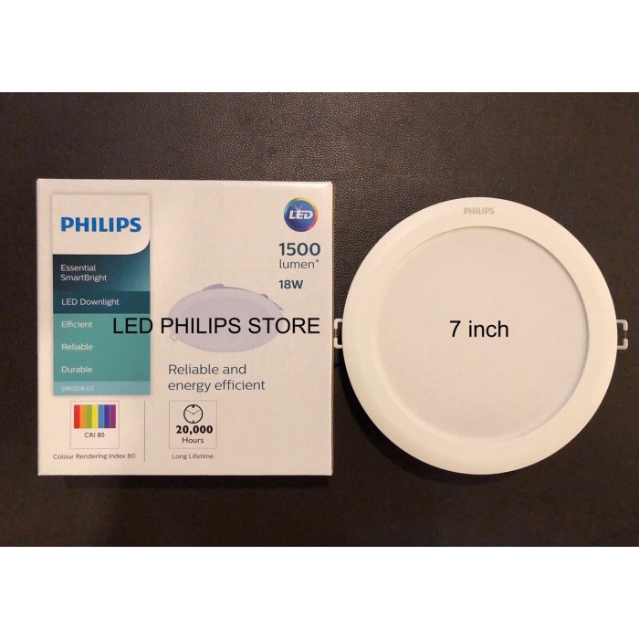 PHILIPS Downlight LED DN020B G3 18W 18Watt 18 Watt 18 W