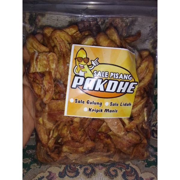 

SALE PISANG KRIPIK MANIS 500GR/BKS