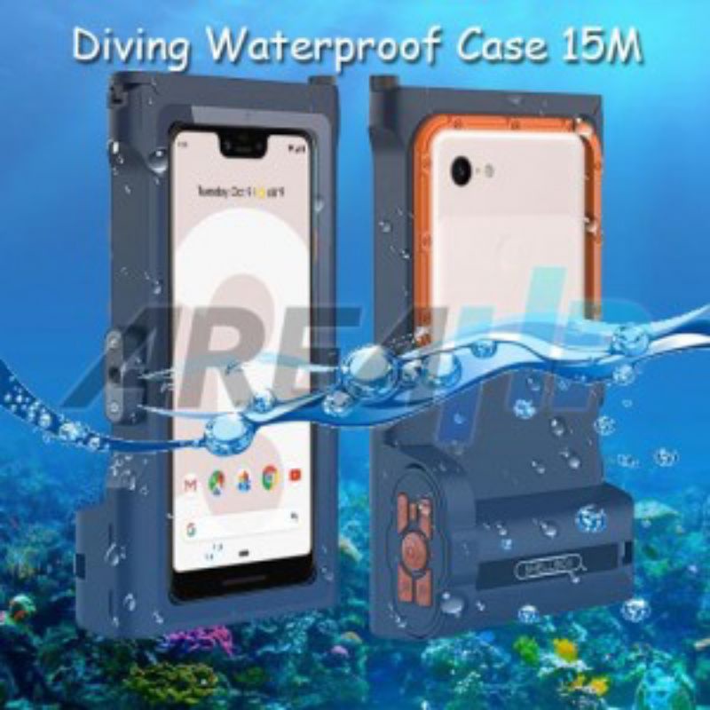 Shellbox Gen 3 Diving Waterproof Case Casing Cover 15M Google Pixel 3,XL,3A