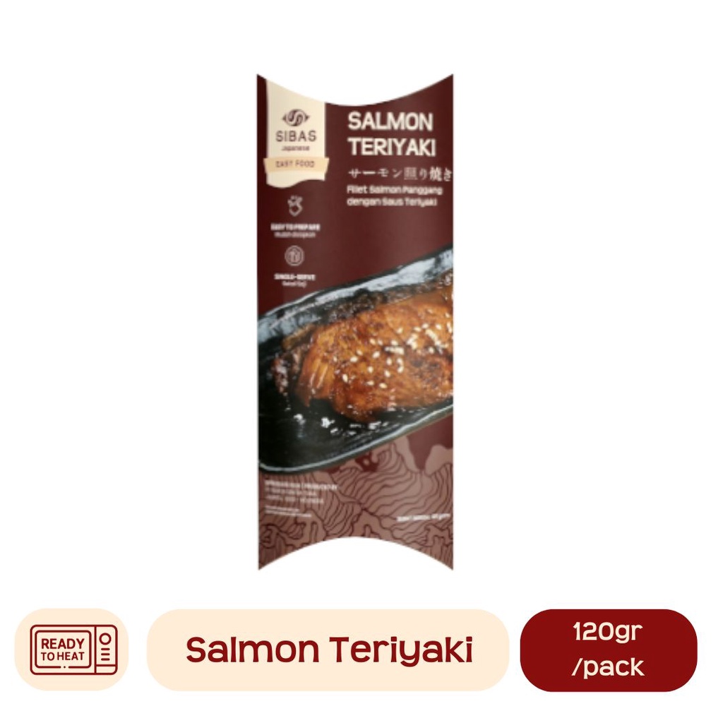 

Sibas - Ikan Salmon Teriyaki Siap Saji / Salmon Teriyaki Ready To Heat