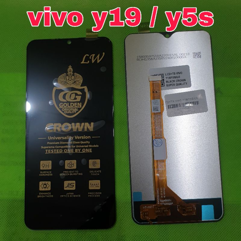 lcd ts touchscreen vivo y19 / y5s fullset