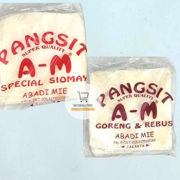 

STAR Kulit Pangsit Abadi Mie AM (Goreng Rebus / Siomay Rebus)