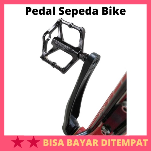 Pedal Sepeda Bike Aluminium Anti-Slip / Pedal Sepeda Speda Sepedah Mtb Anak Lipat Drag Bmx Balap Roa