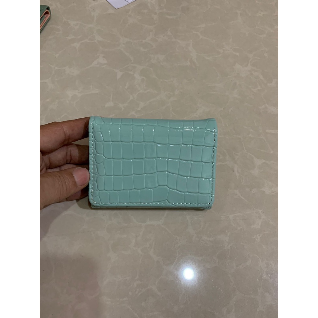 DW-06 Dompet Lipat Wanita Mini CROCO