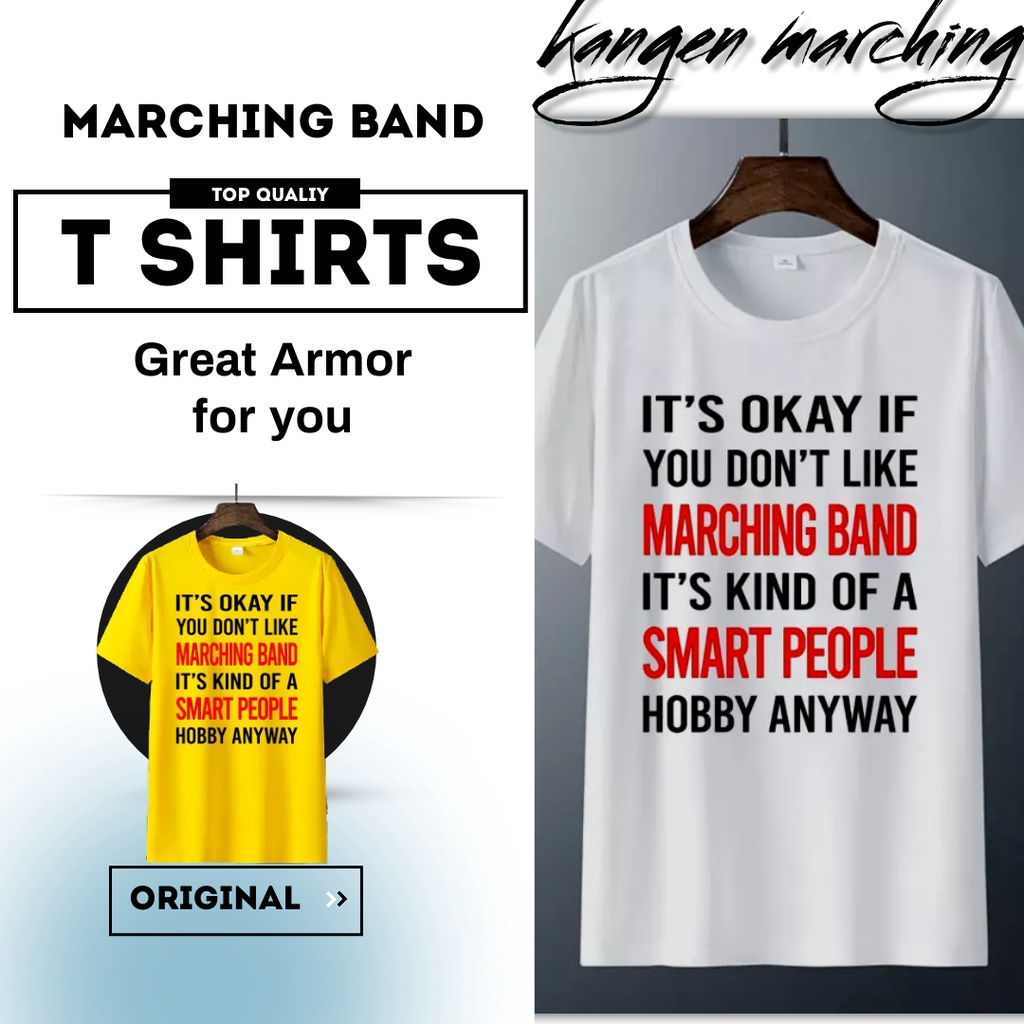 [Field Commander] Kaos T shirts Lengan/Tangan Pendek  Marching Band / Drum Band Original Premium Ter