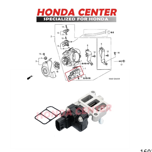 iacv idle up rac rotary air control crv gen2 2002 2003 2004 2005 2006 stream 2002 2003 2004 2005 2006 2000cc k20