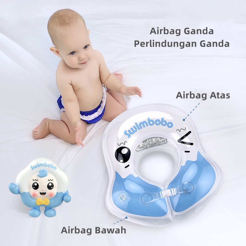 Ban Renang Bayi Pelampung Tiup Renang Bayi Pelampung Renang Bayi Pelampung Belajar Renang Baby Swimming Float WJ08